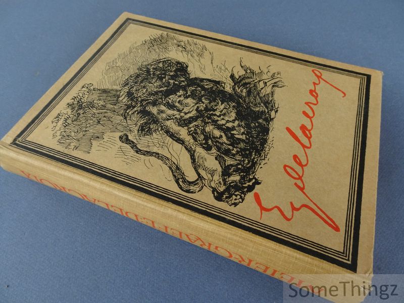 Cover van Eugene Delacroix. Beiträge zu einer Analyse mit hundertfünfundvierzig Abbildungen, zwei Facsimiles und einer Anzahl unveröffentlicher Briefe.