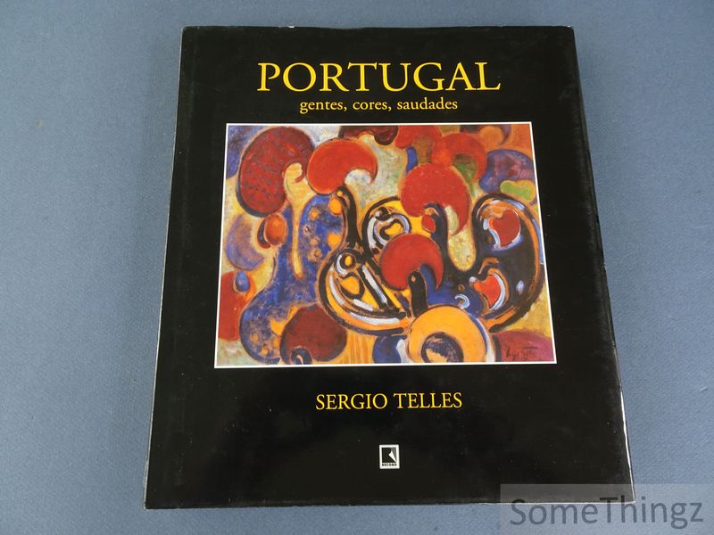 Cover van Sergio Telles. Portugal: gentes, cores, saudades. Pinturas e desenhos 1969 a 2000.