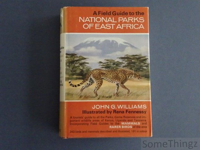 Cover van A field guide to the national parks of East Africa.
