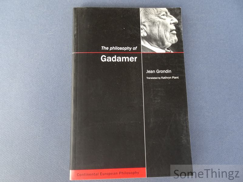 Cover van The Philosophy of Gadamer.