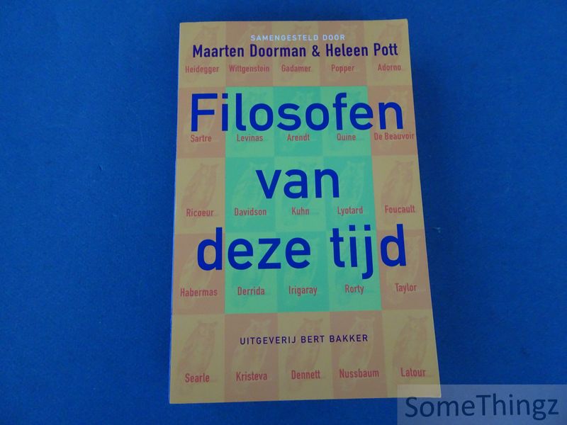 Cover van Filosofen van deze tijd.