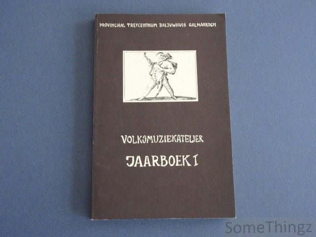 Cover van Volksmuziekatelier. Jaarboek I.