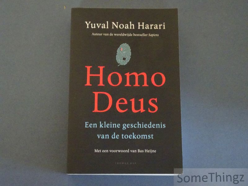 Cover van Homo Deus. Een kleine geschiedenis van de toekomst.