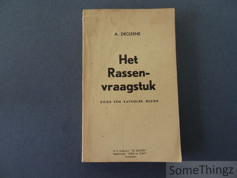 Cover van Het rassenvraagstuk door een katholiek gezien.