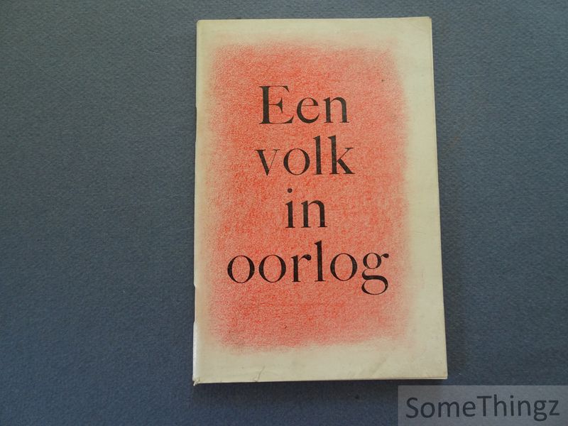 Cover van Een volk in oorlog.
