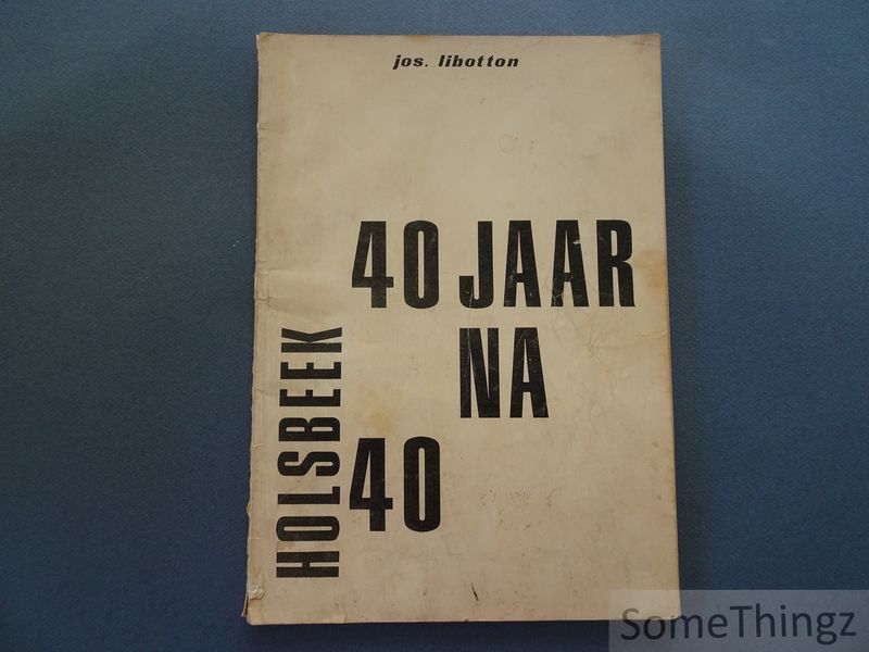 Cover van Holsbeek. 40 jaar na 40. Feiten en belevenissen. Wereldoorlog een en twee, feiten en ervaringen in Holsbeek.