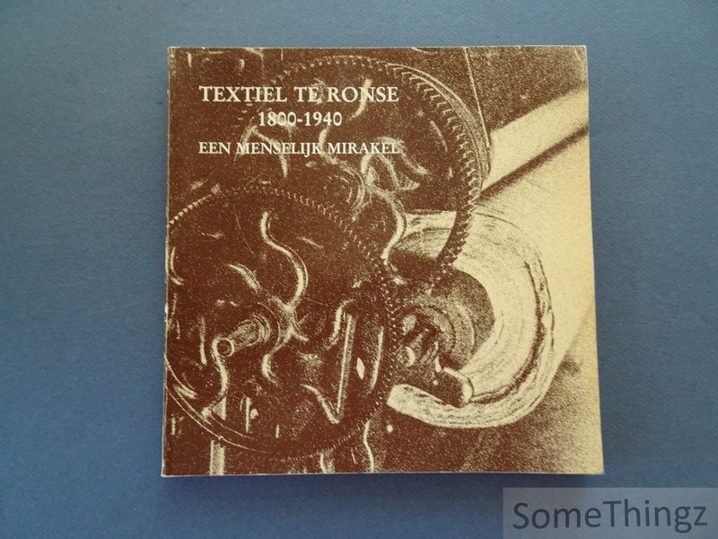 Cover van Textiel te Ronse 1800-1940.