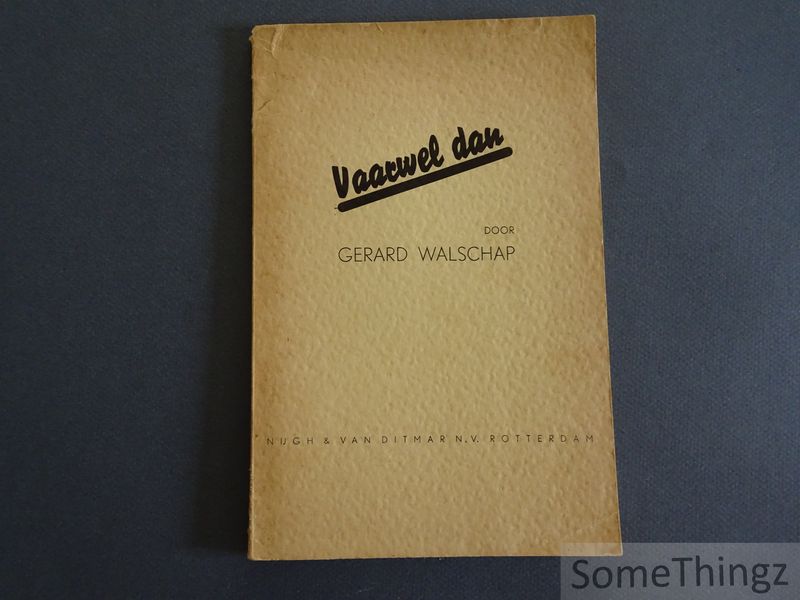 Cover van Vaarwel dan.