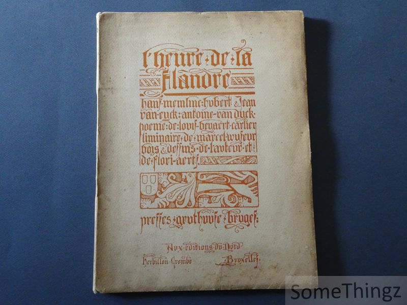 Cover van L'heure de la Flandre: Hans Memlinc, Hubert et Jean van Eyck, Antoine van Dyck.
