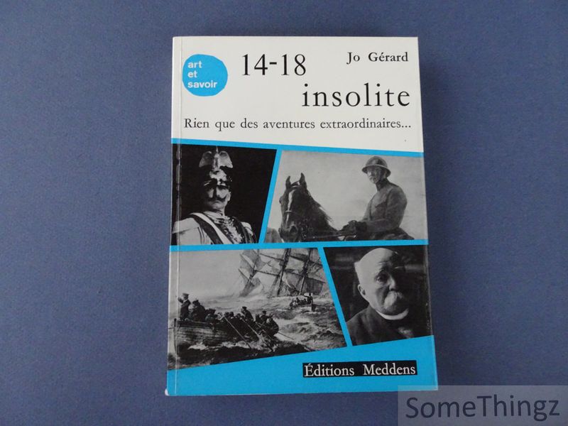 Cover van 14-18 Insolite. Rien que des aventures extraordinaires ...
