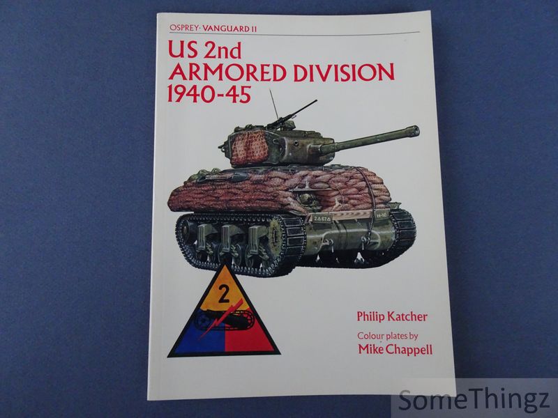 Cover van US 2nd armored division 1940-45. [Osprey Vanguard 11.]