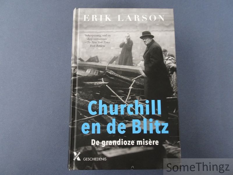Cover van Churchill en de Blitz. De grandioze misère.