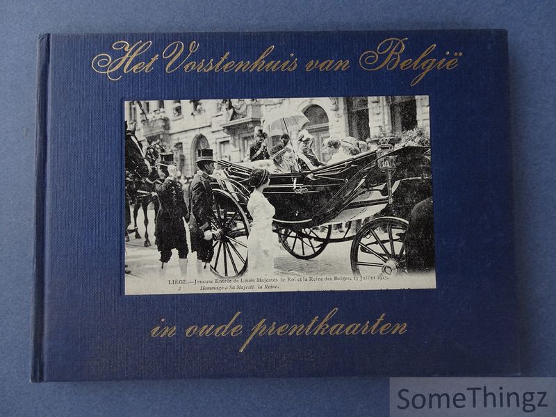 Cover van Het vorstenhuis van België in oude prentkaarten