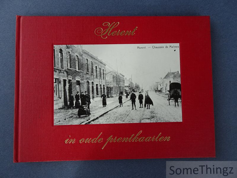 Cover van Herent in oude prentkaarten.