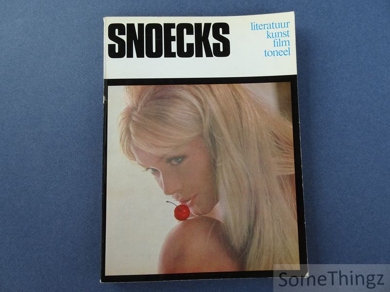 Cover van Snoecks 71. Literair jaarboek voor zuid en noord. Literatuur - kunst - film - toneel - mode.  [Snoeck's almanak 1971]