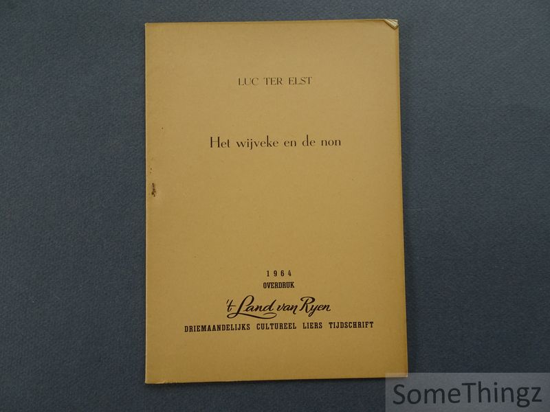 Cover van Het wijveke en de non.