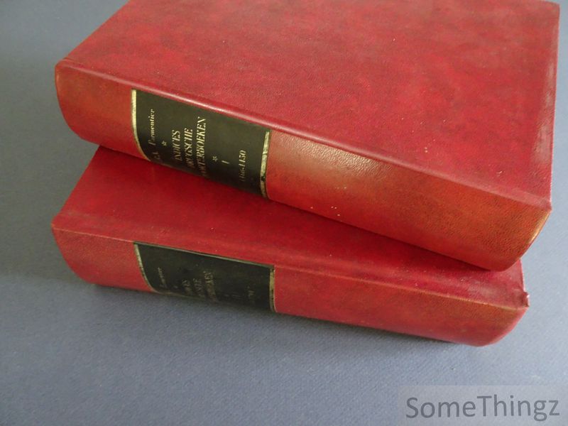 Cover van Indices op de Brugsche poorterboeken. Eerste stuk: Poorterboeken over 1418-1450. Tweede stuk: Poorterboeken over 1450-1794.
