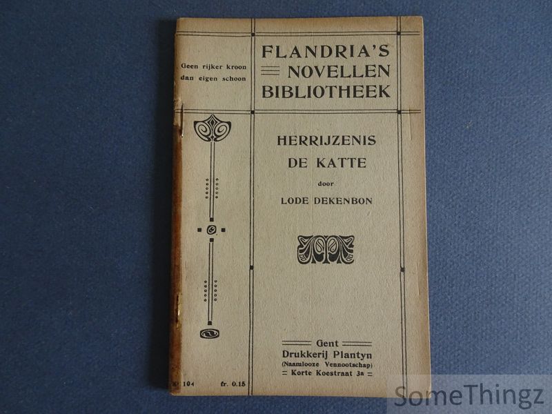 Cover van Herrijzenis. De katte.