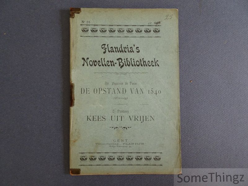 Cover van De Opstand van 1540 (vervolg) / Kees uit vrijen.