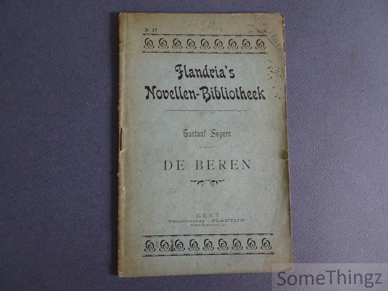 Cover van De Beren.