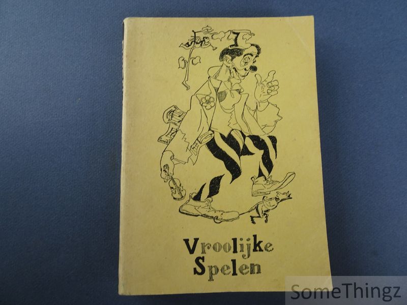 Cover van Vroolijke spelen. Bundele leekenspelen. Deel 6.