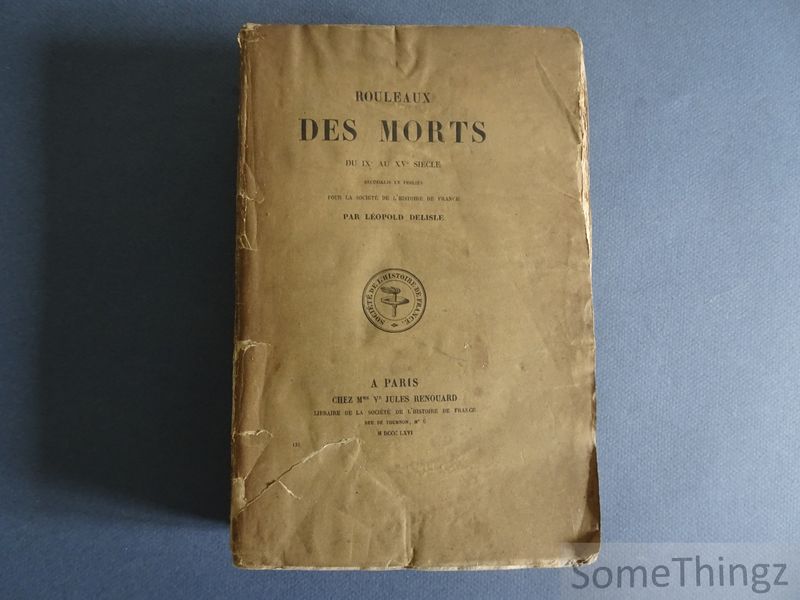 Cover van Rouleaux des morts du IXe au XVe siècle