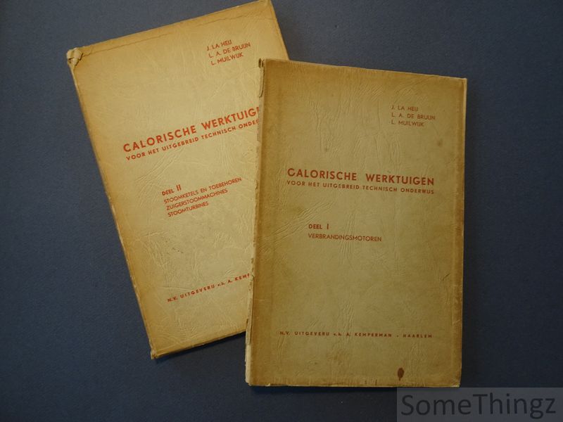 Cover van Calorische werktuigen voor het uitgebreid technisch onderwijs.