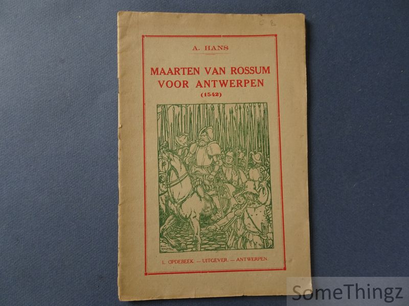 Cover van Maarten van Rossum voor Antwerpen (1542)