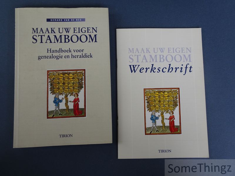 Cover van Maak uw eigen stamboom. Handboek voor genealogie en heraldiek. [Met bijbehorend werkschrift.]