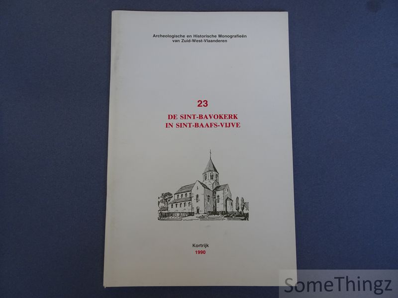 Cover van De Sint-Bavokerk in Sint-Baafs-Vijve.