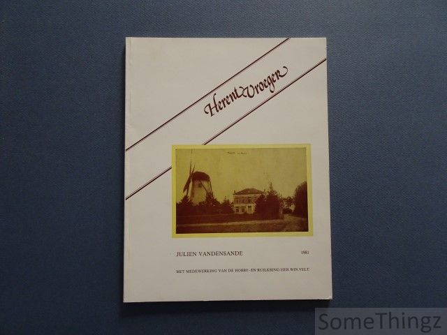 Cover van Herent vroeger. Uit de private verzameling oude prentkaarten van René Smets en Julien Vandensande.
