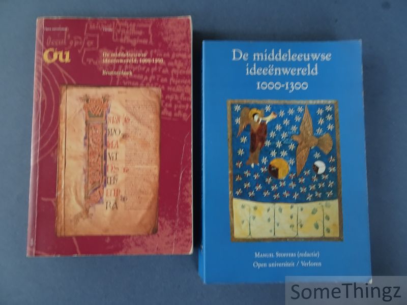 Cover van De middeleeuwse ideeënwereld, 1000-1300 (2 delen: tekstboek en bronnenboek).