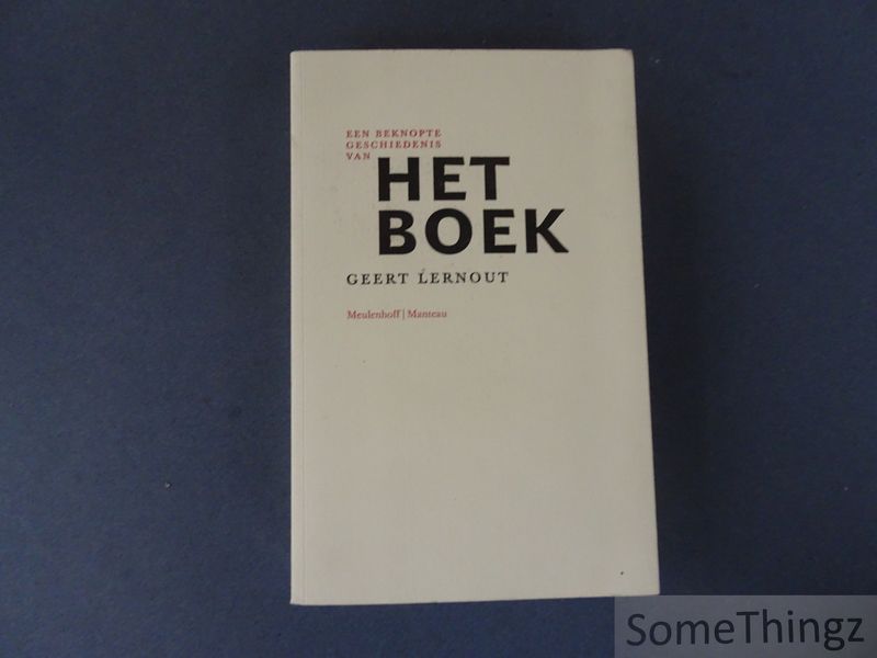 Cover van Een beknopte geschiedenis van het boek.