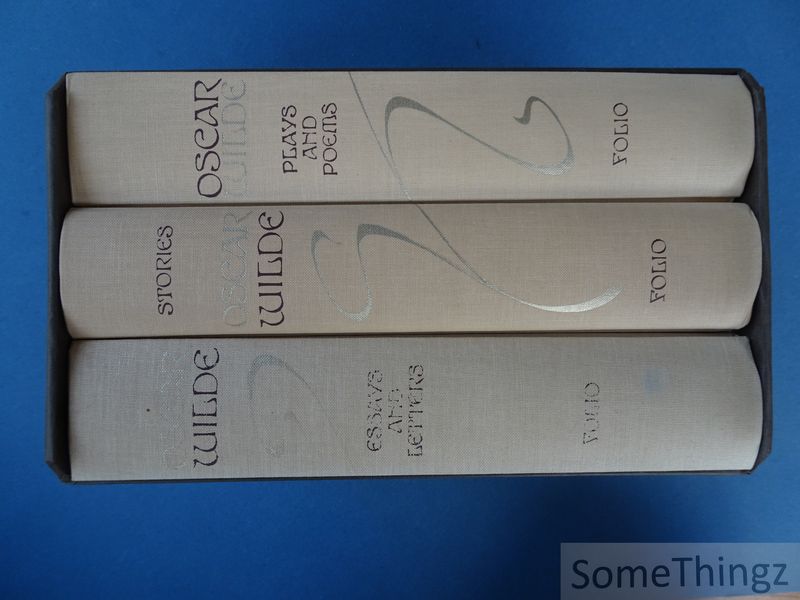Cover van Oscar Wilde. Essays and Letters. Plays and Poems. Stories. [3 Volumes]