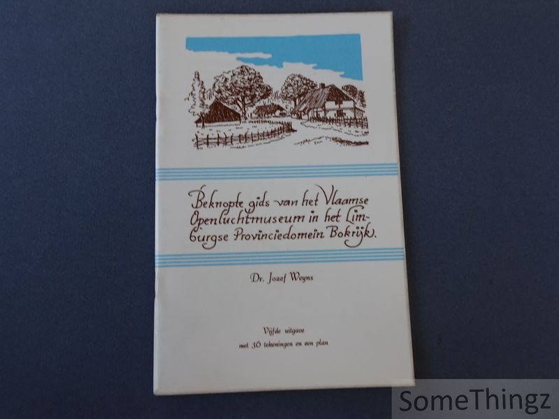 Cover van Beknopte gids van het Vlaamse Openluchtmuseum in het Limburgse Provinciedomein Bokrijk