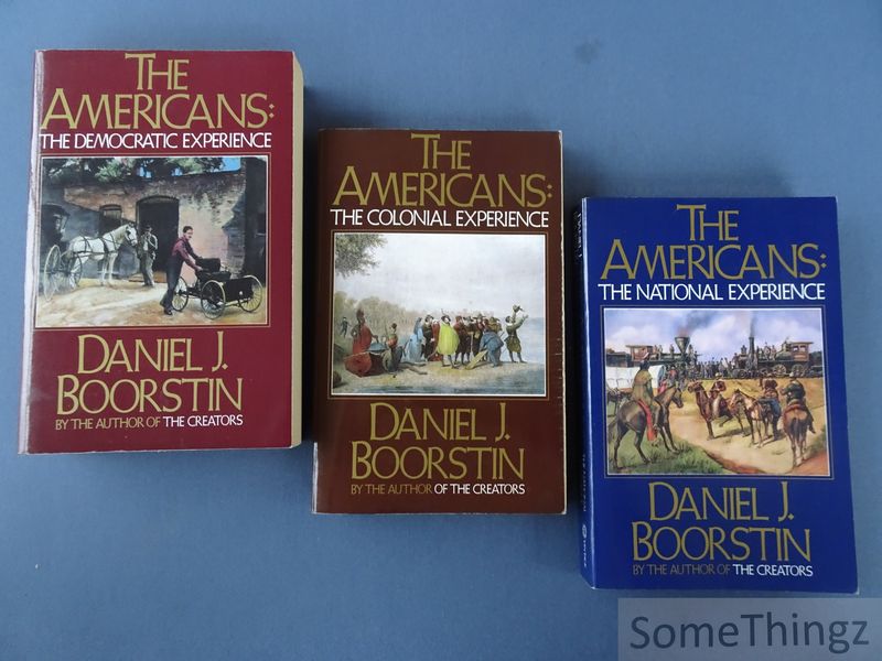 Cover van The Americans. Part 1, 2 and 3: The colonial experience - The national experience - The democratic experience.