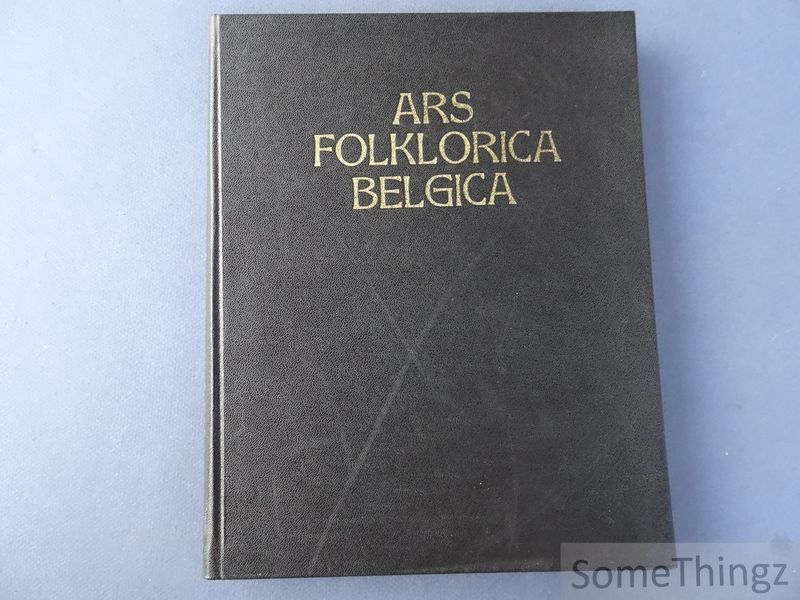 Cover van Ars folklorica Belgica. Noord- en Zuid-Nederlandse volkskunst. Deel II.