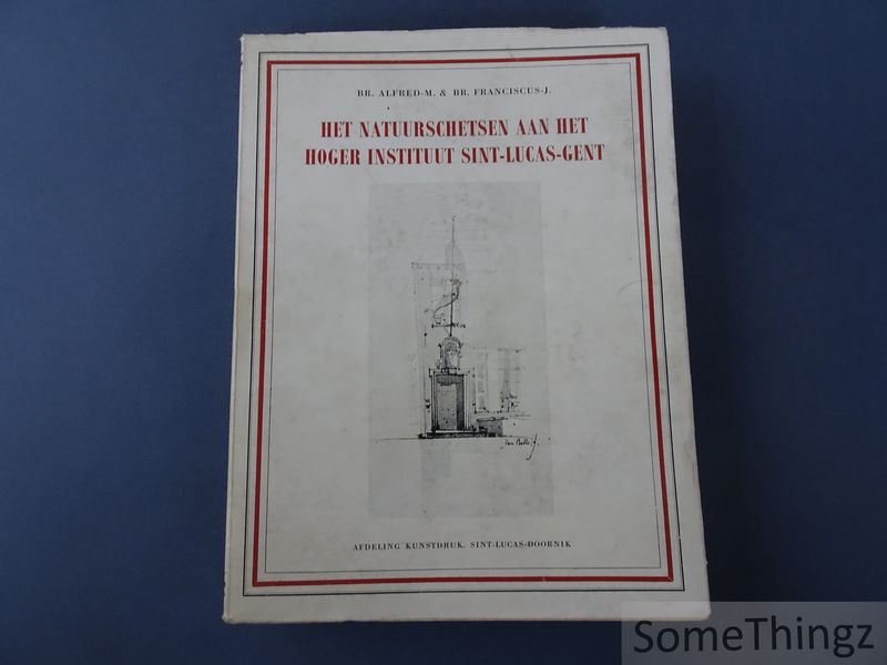 Cover van Het natuurschetsen aan het Hoger Instituut Sint-Lucas-Gent