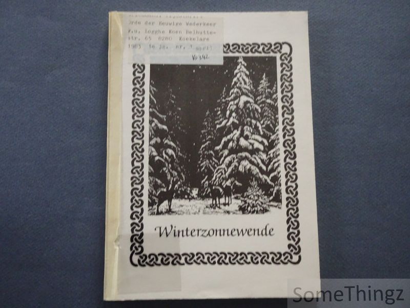 Cover van Winterzonnewende. Orde der Eeuwige Wederkeer.