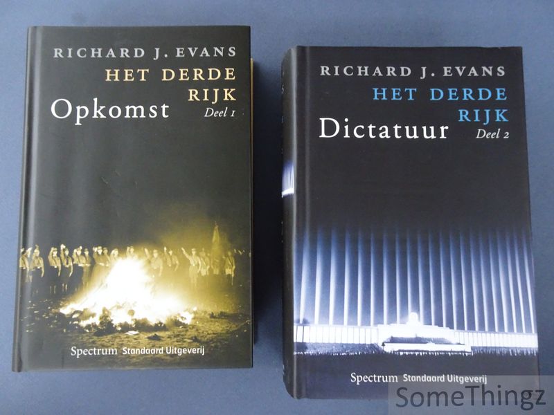 Cover van Het Derde Rijk. Deel 1: Opkomst. Deel 2: Dictatuur
