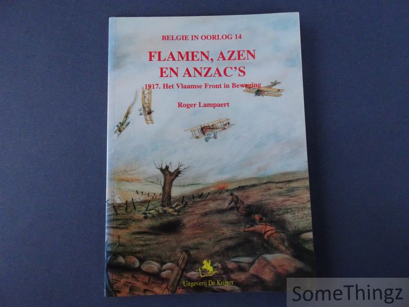 Cover van Flamen, Azen en Anzac's: 1917: Het Vlaamse front in beweging.