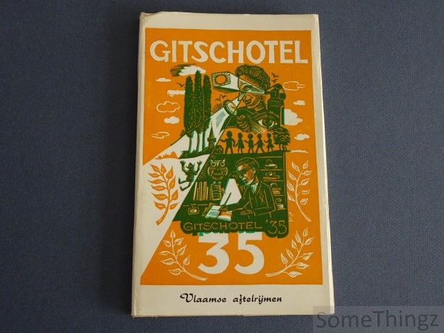Cover van Gitschotel 35. Vlaamse aftelrijmen. / Bibliografie van Ferdi van de Vijver.