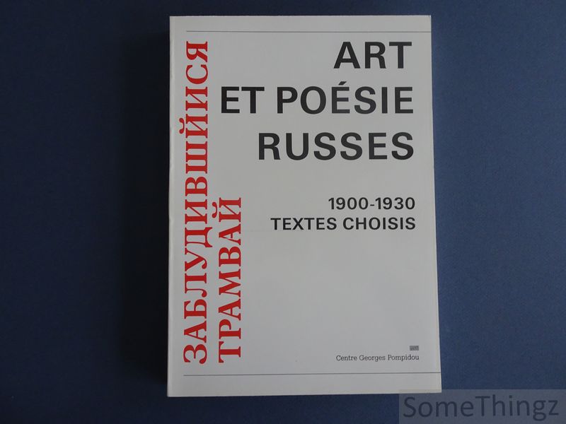 Cover van Art et poésie russes. 1900-1930 Textes choisis.