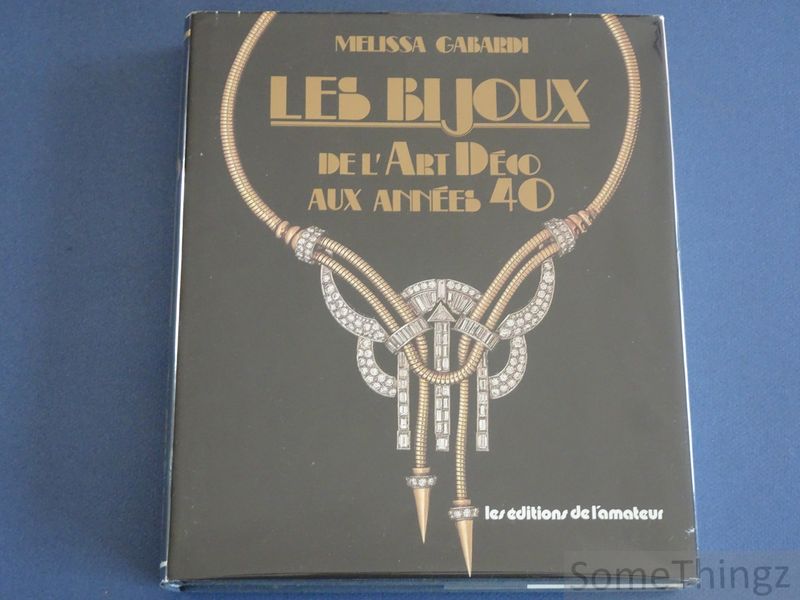 Cover van Les bijoux de l'art déco aux années 40.