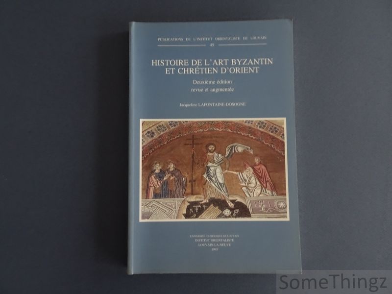 Cover van Histoire de l'art Byzantin et Chrétien d'Orient
