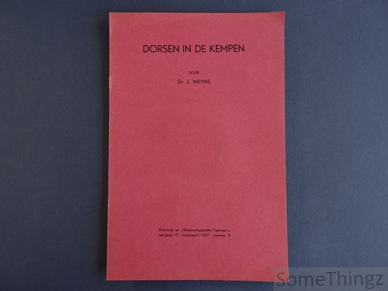 Cover van Dorsen in de Kempen.