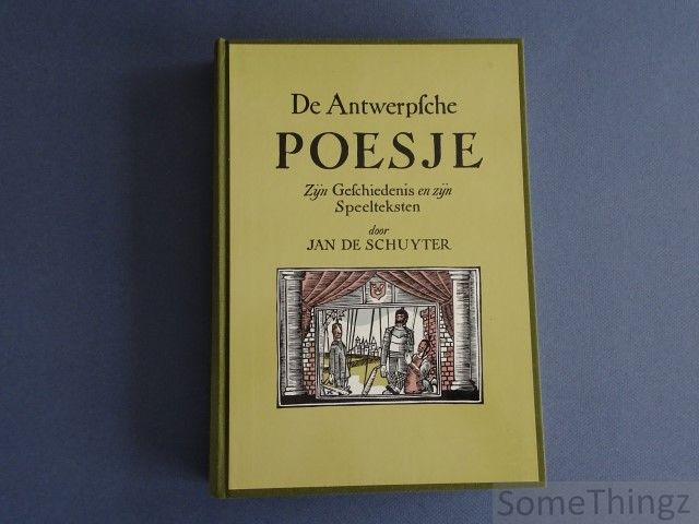 Cover van De Antwerpsche Poesje. Zijn geschiedenis en zijn Speelteksten.