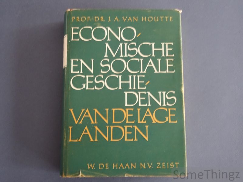 Cover van Economische en sociale geschiedenis van de Lage Landen.