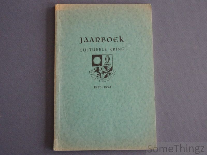 Cover van Jaarboek 1953-1954 van de Zottegemse Culturele Kring.