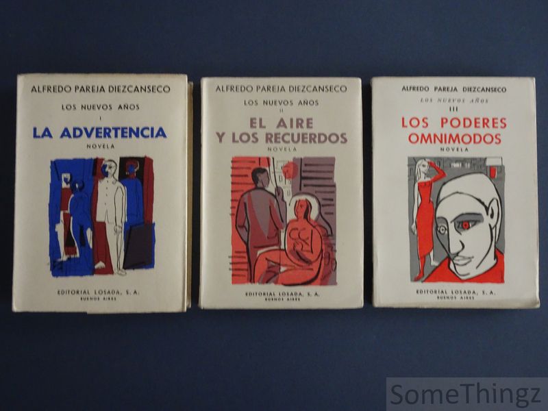 Cover van Los nuevos anos. I: La advertencia. II: El aire y los recuerdos. III: Los poderes omnimodos.